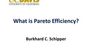 Pareto Efficiency [upl. by Ahsinyt319]