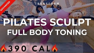 50min FULL BODY PILATES inspired workout  TONE STRETCH LEAN OUT Ultimate Flexibility amp Strength [upl. by Kleon]