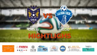 ORIA CALCIO  CASALE CALCIO 6  0 I HIGHTLIGHS [upl. by Tegirb]