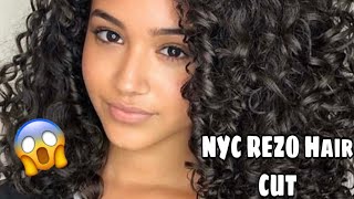 NYC REZO HAIR CUT transformation VLOG [upl. by Uok203]