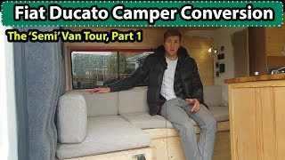 The Van is Finally UsableSlide Out BedFiat Ducato Camper Conversion [upl. by Hanala]