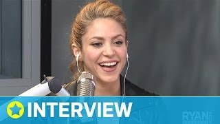 Shakira Plays quotMarry Kiss Killquot I Interview I On Air with Ryan Seacrest [upl. by Dorrej]