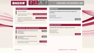 BAEHR Online Hygieneplan  4 Schritt  Hautschutzplan erstellen [upl. by Malinda916]