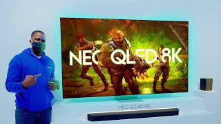 Samsung NEO QLED 8K amp 4K  CES 2021 First Look [upl. by Yeoj]