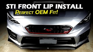 HOW TO INSTALL A FRONT LIP SPOILER [upl. by Llertrac296]