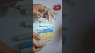 Part1 chalk canvas 😊 chalk creativity canvas ytshortsindia viralshorts creativitywithpriya [upl. by Peltier]