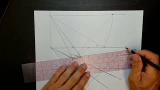 68 Perspective Drawing TwoPoint Measured Inclines Part 2 [upl. by Annair]