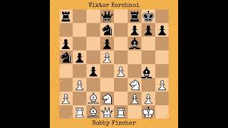 Bobby Fischer vs Viktor Korchnoi 1962 chess [upl. by Quick]