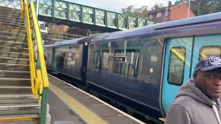 707004  707019 Southeastern Service Arriving and Departing Woolwich Dockyard for Dartford [upl. by Langham]