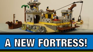 Lego Eldorado Fortress Remake of classic Pirates 6276 Alternate build MOC of Creator Castle 10320 [upl. by Arda849]