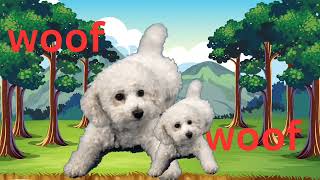 dog soundlearn animal sounds and namesanimal sounds for babiesInkblisstv [upl. by Cooe]