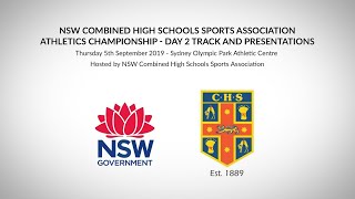 NSWCHSSA Athletics Championship Day 2  5919  Track and presentations [upl. by Waverley]