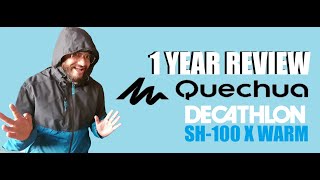 Quechua SH100 XWARM  Decathlon Mens snow jacket  1 Year Review its a must buy [upl. by Erotavlas419]