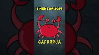 GAFORRJA  Horoskopi ditor 5 nentor 2024 [upl. by Eiffub]