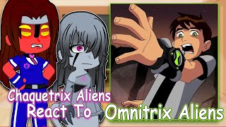 Chaquetrix Aliens React To Ben 10 alien force transformation Gacha Club  Full Video [upl. by Noak]