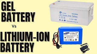 Gel Battery vs Lithiumion Battery  Which One is Right for You [upl. by Acsisnarf]