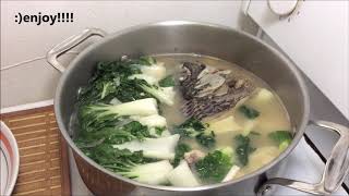 PESANG ISDA  Tinolang Isda Tilapia Fish in Ginger Soup [upl. by Masuh]