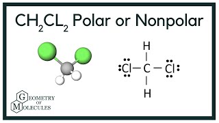 Is CH2Cl2 Polar or Nonpolar Dichloromethane [upl. by Boland]