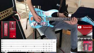 How to play quotBombtrackquot by Rage against the Machine on Guitar including Tabs [upl. by Athelstan]