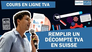 Comment remplir un décompte TVA en Suisse [upl. by Annas]