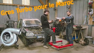 Peugeot 205 4x4  Moteur de TurboD [upl. by Notloc]