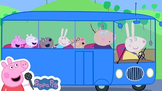 Wheels On The Bus  Peppa Pig Songs  Peppa Pig Nursery Rhymes amp Kids Songs [upl. by Meenen]