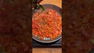 Easy creamy amp healthy shakshuka recipe  youtubeshorts [upl. by Lynnett988]