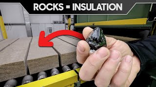 Turning Rocks into Insulation Rockwool Factory Tour [upl. by Ayn]