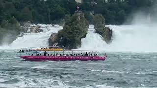 Rheinfall Switzerland 🇨🇭HD 4K travel cruise lake sabscribeusaindia 2024 [upl. by Akeim326]