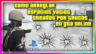 GTA ONLINE ¡SOLO SIN AYUDA COMO ARREGLAR ESPACIOS INSERVIBLES EN PLAZAS DE GARAJESAVENGER Y MASDE [upl. by Brittaney]