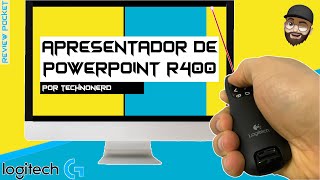 MELHOR PASSADOR DE SLIDES PARA PALESTRAS  APRESENTADOR LOGITECH R400  REVIEW POCKET  TECHNONERD [upl. by Bergren450]