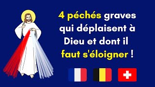 4 péchés graves qui déplaisent à Dieu et dont il faut séloigner  MéditationChrétienneFrance [upl. by Casie450]