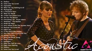 Acoustic 2022  The Best Acoustic Covers of Popular Songs 2022 [upl. by Damales]