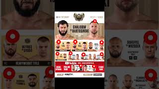 Typy na KSW 100 mma ksw fighting KSW [upl. by Lexerd]