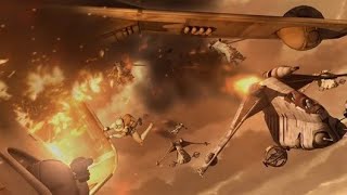 Second Battle of Geonosis  Landing at Point Rain 4K HDR  Star Wars The Clone Wars [upl. by Hovey669]