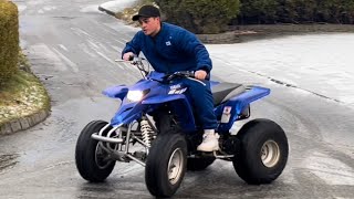 Testing YAMAHA BLASTER 200 2stroke [upl. by Erapsag]