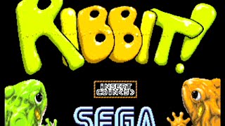 Ribbit  Arcade Gameplay  SEGA 1991 [upl. by Bonns988]