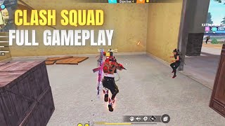 CLASH SQUAD RANKED ll FULL GAMEPLAY ll 🎮 freefireclashsquadbcagameryt [upl. by Pump415]