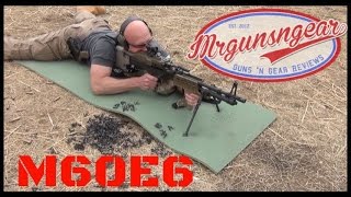 US Ordnance M60E6 Full Auto 308 Review Not Your Dads Pig HD [upl. by Miehar]