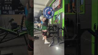 High Bar Squats 160 x8 6 [upl. by Jeffy]