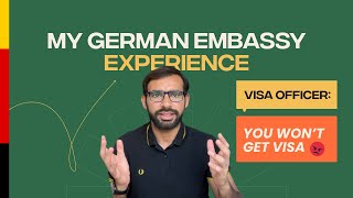 Visa Interview Questions German Embassy  Student Visa Germany Interview [upl. by Lanza]