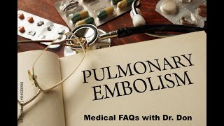 Medical FAQs Pulmonary Embolism Facts and Prevention [upl. by Nerta320]