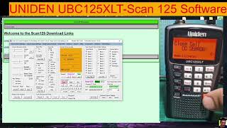 UNIDEN 125 XLT amp FREE Scan 125 Software Nick Baily [upl. by Benedicta458]