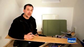 How to lay Laminate Flooring Wickes [upl. by Airual]