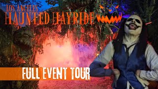 Los Angeles Haunted Hayride  Full Event Tour  2024  What To Expect [upl. by Leirbaj]