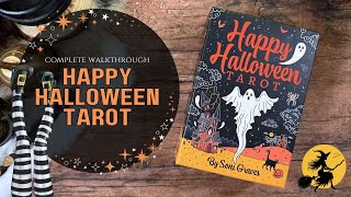 Happy Halloween Tarot  so much more than a gimmicky deck [upl. by Araihc]