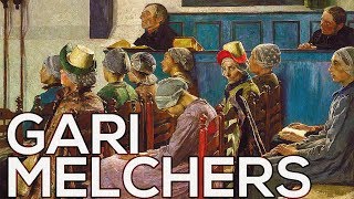 Gari Melchers A collection of 82 paintings HD [upl. by Laro]