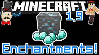 Minecraft 19 SPECIAL ENCHANTMENTS  Fortune Double Diamond Drops amp Underwater Breathing [upl. by Ilwain432]