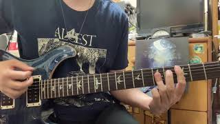 Alcest  Écailles de Lune Pt 1 guitar cover [upl. by Bogey]