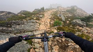 Alone ripping Top of the World in Whistler [upl. by Oivatco]